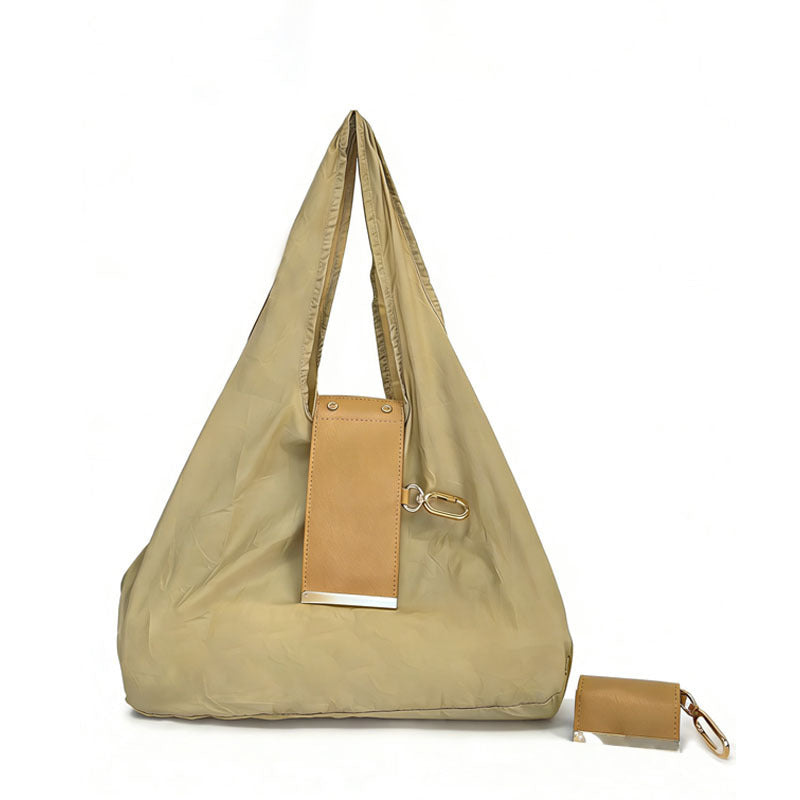 Varelli Charm Transformable Bag – Stylish Vegan Leather Tote & Keychain Charm