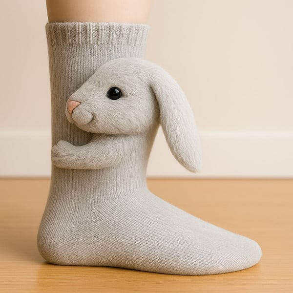 🎁Last Day Sale 49% OFF 🔥Cosy 3D Knit Animal Socks, Cute & Comfy for You or a Lovely Gift 💝