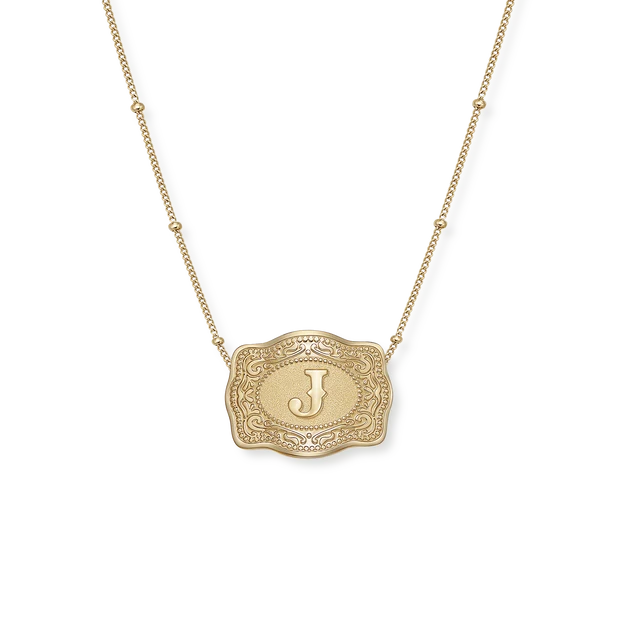 Vintage Western Custom Initial Bolo Bracelet/Necklace