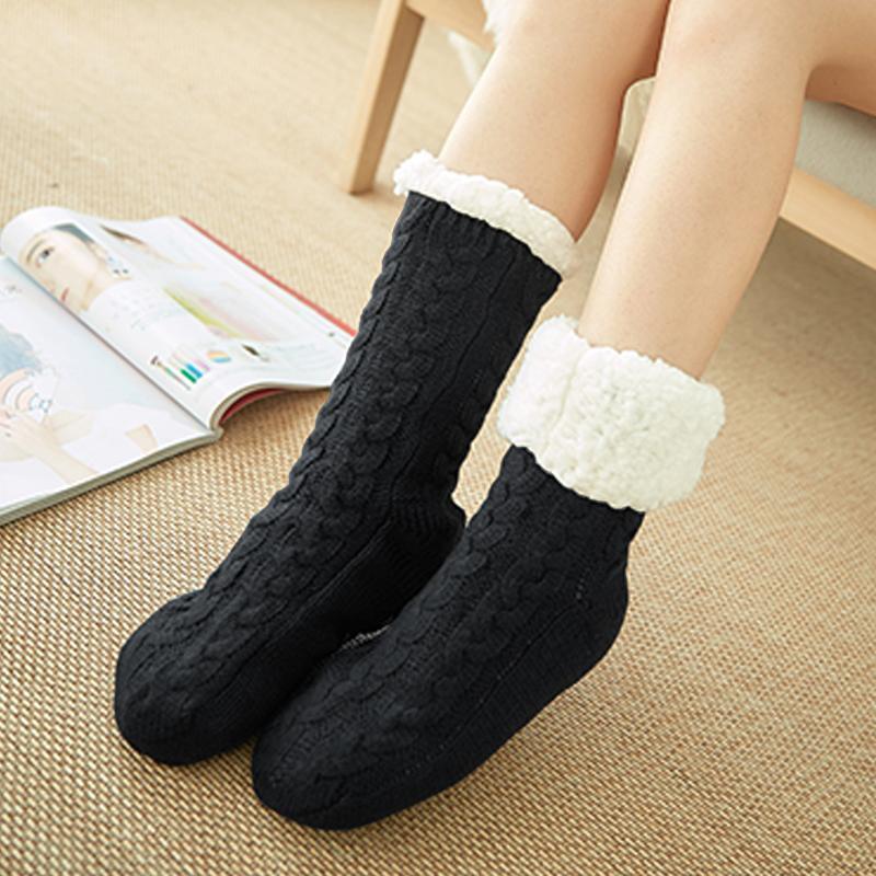 Fansgiftslife Extra-warm Fleece Indoor Socks