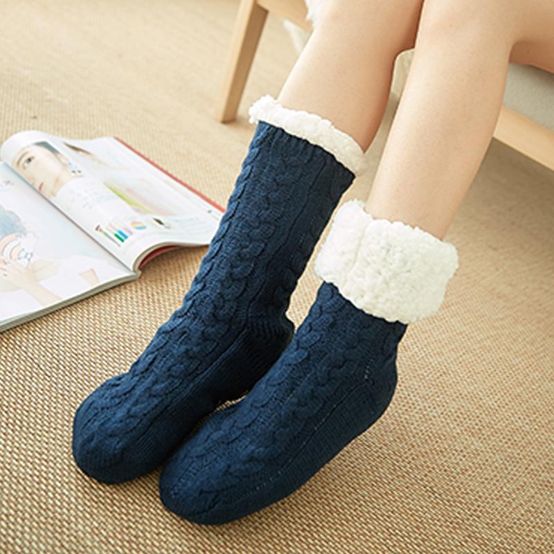 Fansgiftslife Extra-warm Fleece Indoor Socks