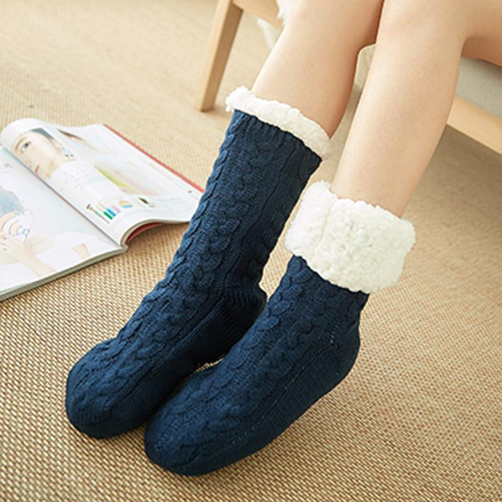 Fansgiftslife Extra-warm Fleece Indoor Socks