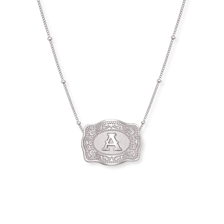 Vintage Western Custom Initial Bolo Bracelet/Necklace