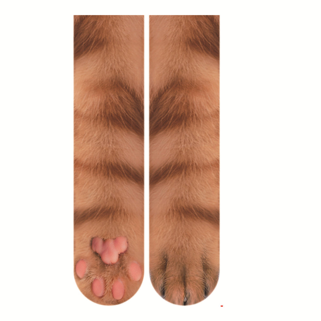 Funny Novelty Animal Paw Socks Personalized Gift For Christmas