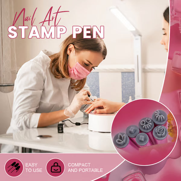 🔥LAST DAY 49% OFF - Nail Art Stamp Pen