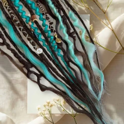 🎉Elastic Dread Ponytail Salty Soul - 🔥Salty Soul