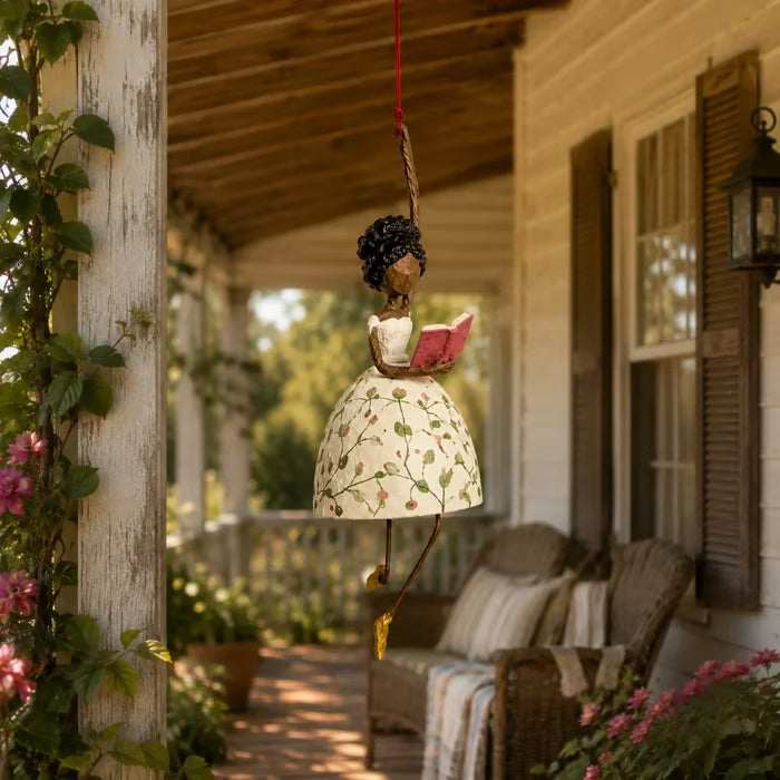 💃🌸 Let Your Space Dance — Whimsical Dancing Lady Hanging Ornament (📦Buy 2 Free Shipping) - Bouquet Lady