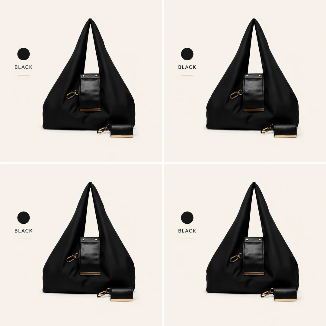 Varelli Charm Transformable Bag – Stylish Vegan Leather Tote & Keychain Charm