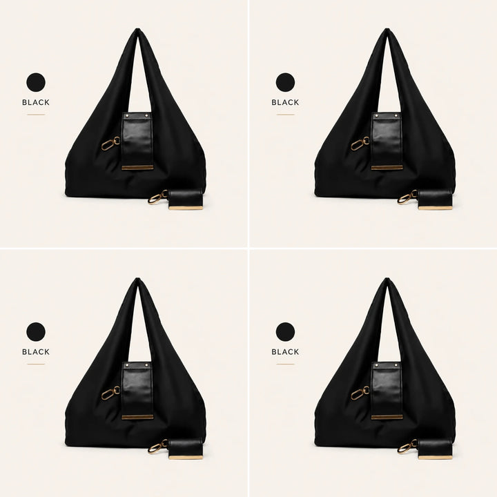 Varelli Charm Transformable Bag – Stylish Vegan Leather Tote & Keychain Charm