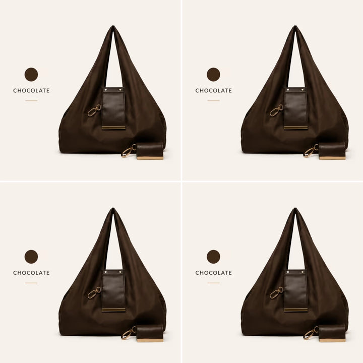 Varelli Charm Transformable Bag – Stylish Vegan Leather Tote & Keychain Charm