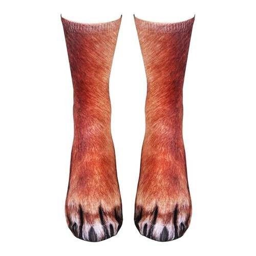 Funny Novelty Animal Paw Socks Personalized Gift For Christmas