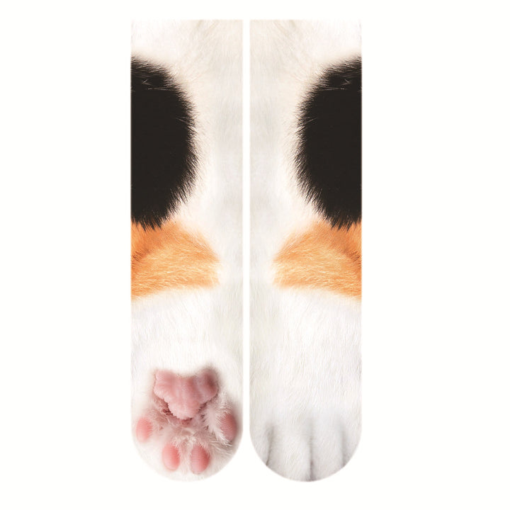 Funny Novelty Animal Paw Socks Personalized Gift For Christmas