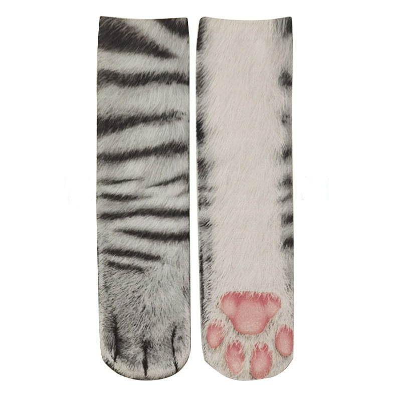 Funny Novelty Animal Paw Socks Personalized Gift For Christmas