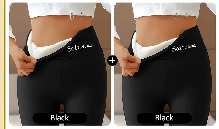 Happy New Year 50% OFF - 🎁 Cloudy Fleece Lined Leggings