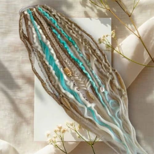 🎉Elastic Dread Ponytail Salty Soul - 🔥Salty Soul