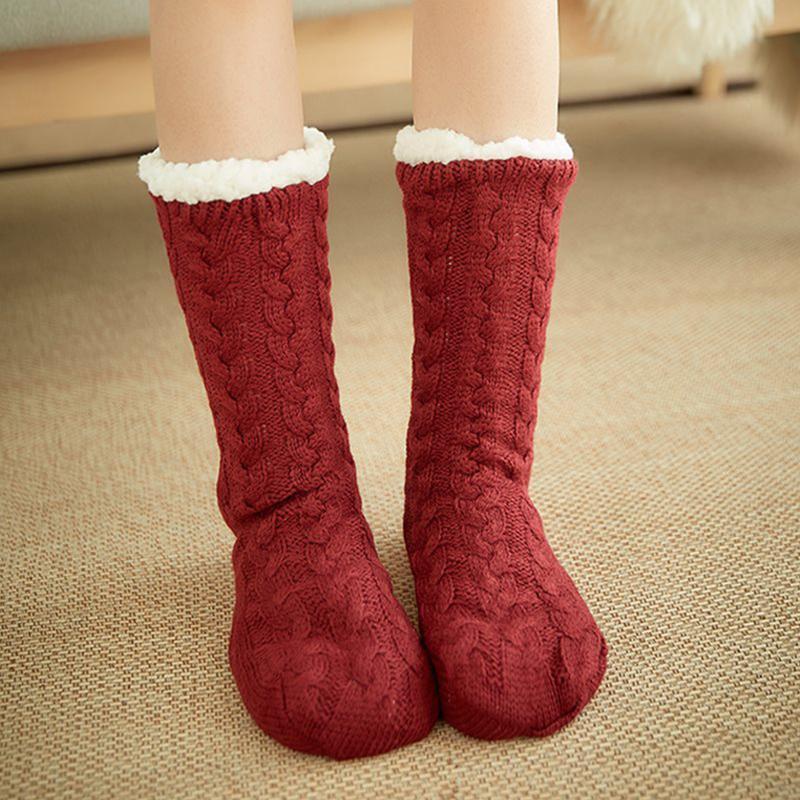 Fansgiftslife Extra-warm Fleece Indoor Socks