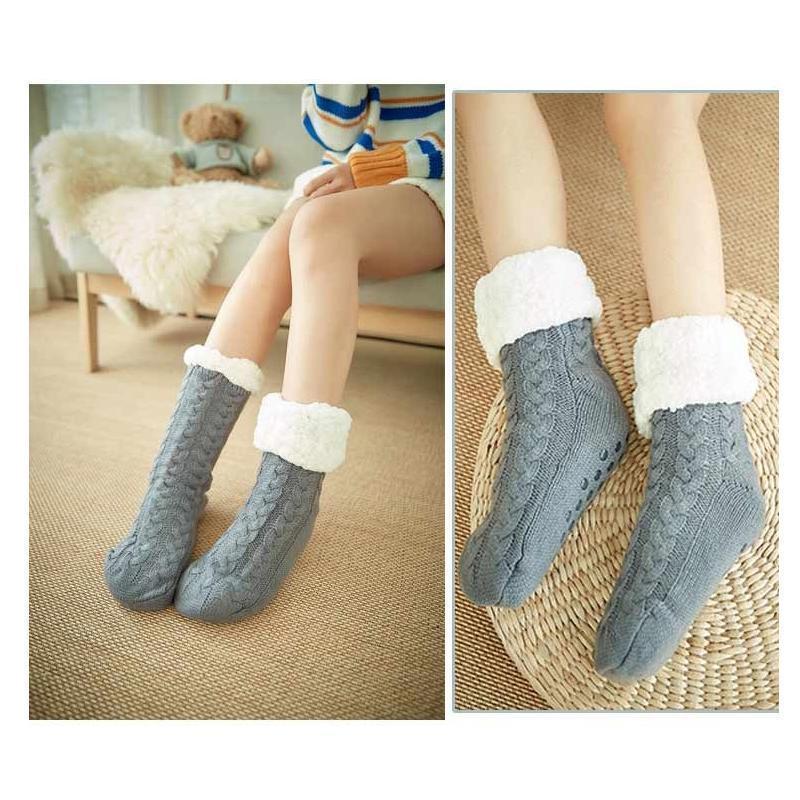 Fansgiftslife Extra-warm Fleece Indoor Socks