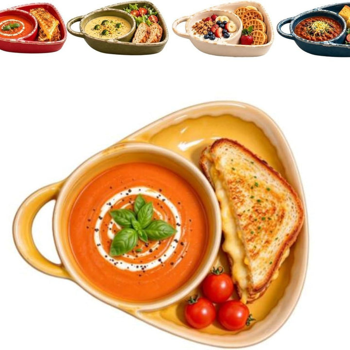 🍲Hot Sale 49%Off🔥Cosy Up with Rustic Ceramic Soup & Toasty Bowls ✨（BUY 2 FREE SHIPPING）