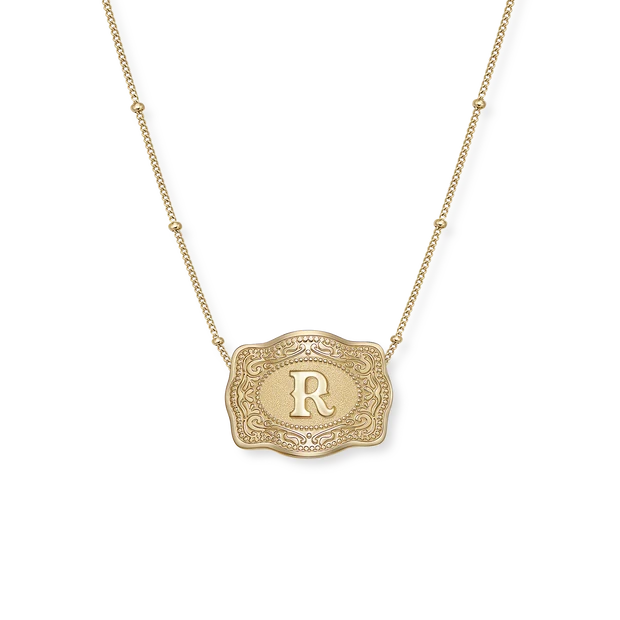 Vintage Western Custom Initial Bolo Bracelet/Necklace