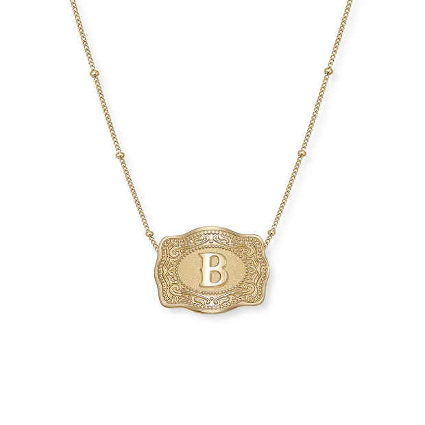 Vintage Western Custom Initial Bolo Bracelet/Necklace