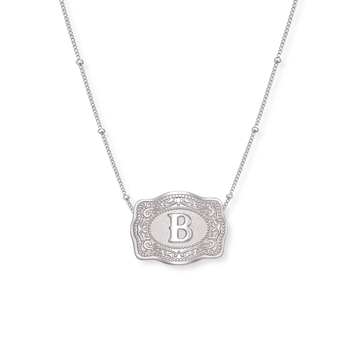 Vintage Western Custom Initial Bolo Bracelet/Necklace