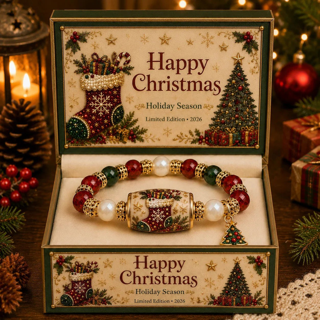 💥🎄 Last Day 49% OFF – 🎄 Christmas Magic Collection Bracelet — Limited Edition