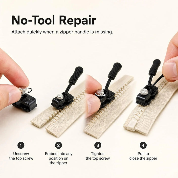 12/24PCS Universal Zipper Repairer