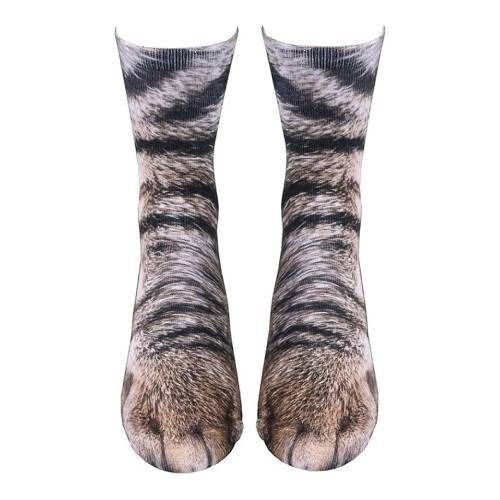 Funny Novelty Animal Paw Socks Personalized Gift For Christmas