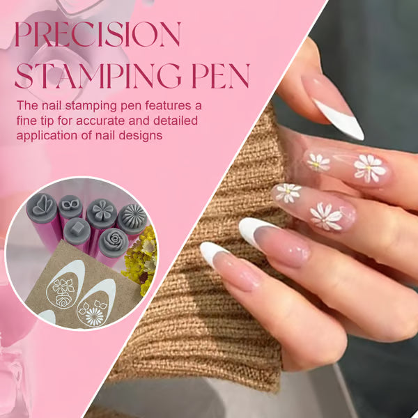 🔥LAST DAY 49% OFF - Nail Art Stamp Pen