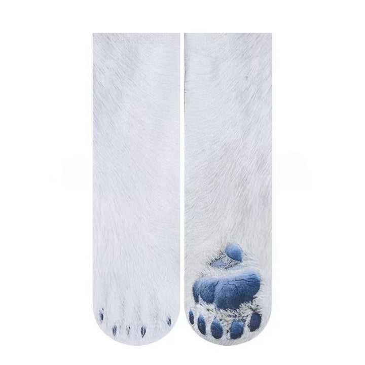 Funny Novelty Animal Paw Socks Personalized Gift For Christmas