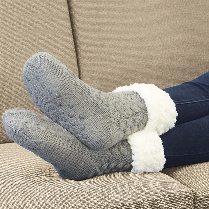 Fansgiftslife Extra-warm Fleece Indoor Socks