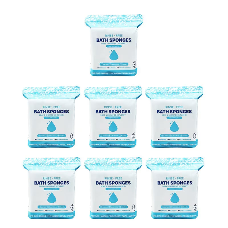 🏆Flash Sale⚡ 50K+  🌈Disposable Rinse-Free Bathing Wipes🧼