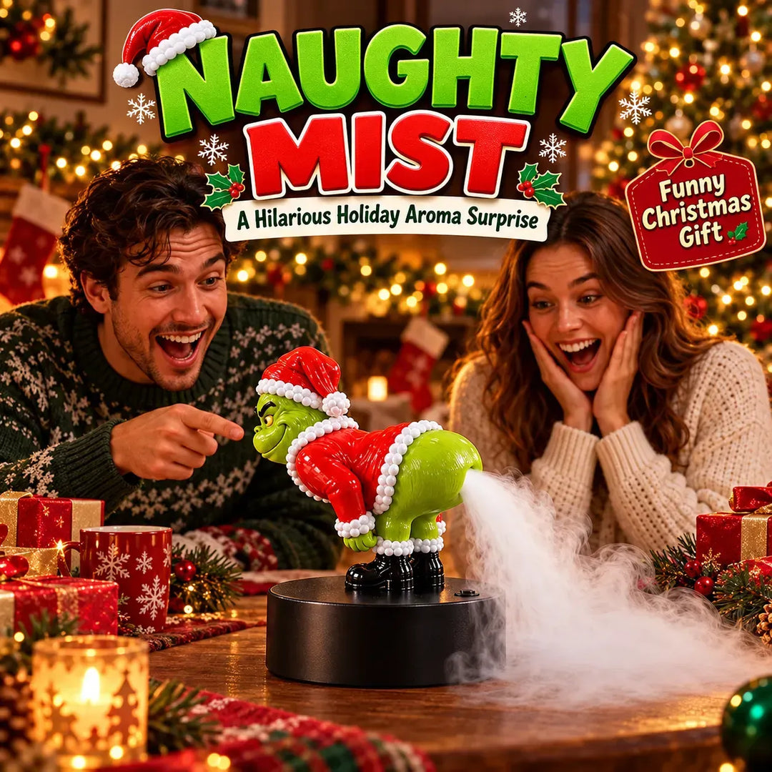 🎄 Christmas Gag Fart Diffuser: Novelty Desktop Humidifier