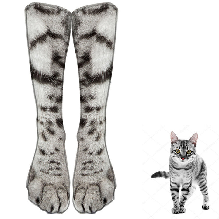 Funny Novelty Animal Paw Socks Personalized Gift For Christmas