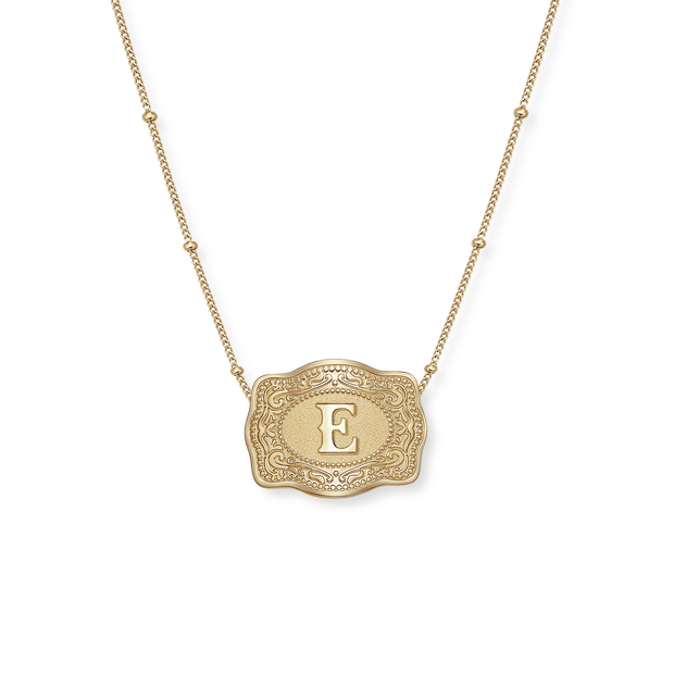 Vintage Western Custom Initial Bolo Bracelet/Necklace