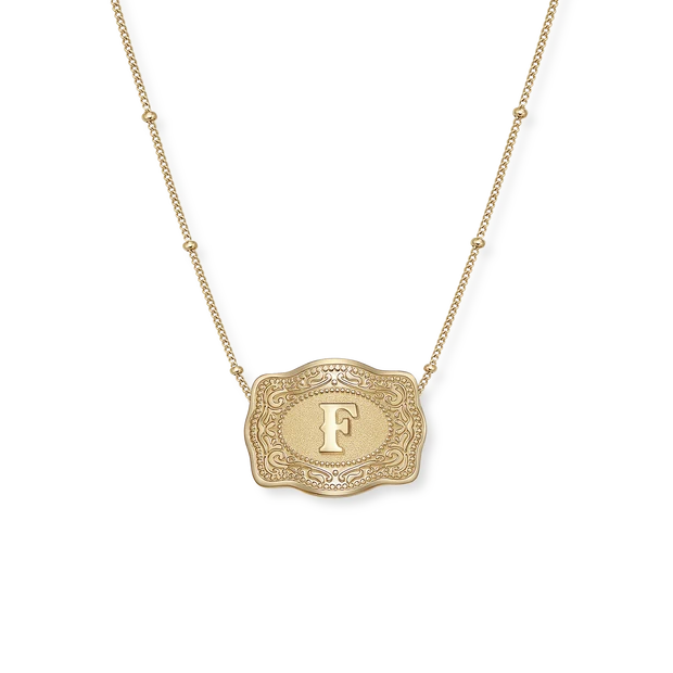 Vintage Western Custom Initial Bolo Bracelet/Necklace