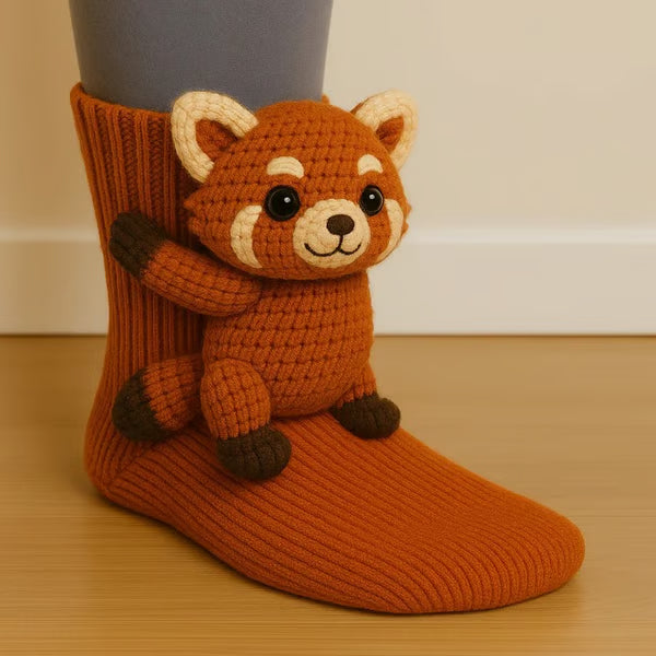 🎁Last Day Sale 49% OFF 🔥Cosy 3D Knit Animal Socks, Cute & Comfy for You or a Lovely Gift 💝