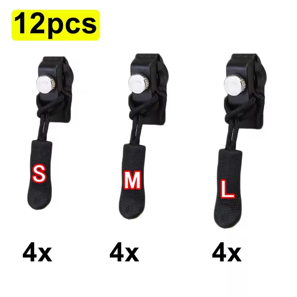 12/24PCS Universal Zipper Repairer