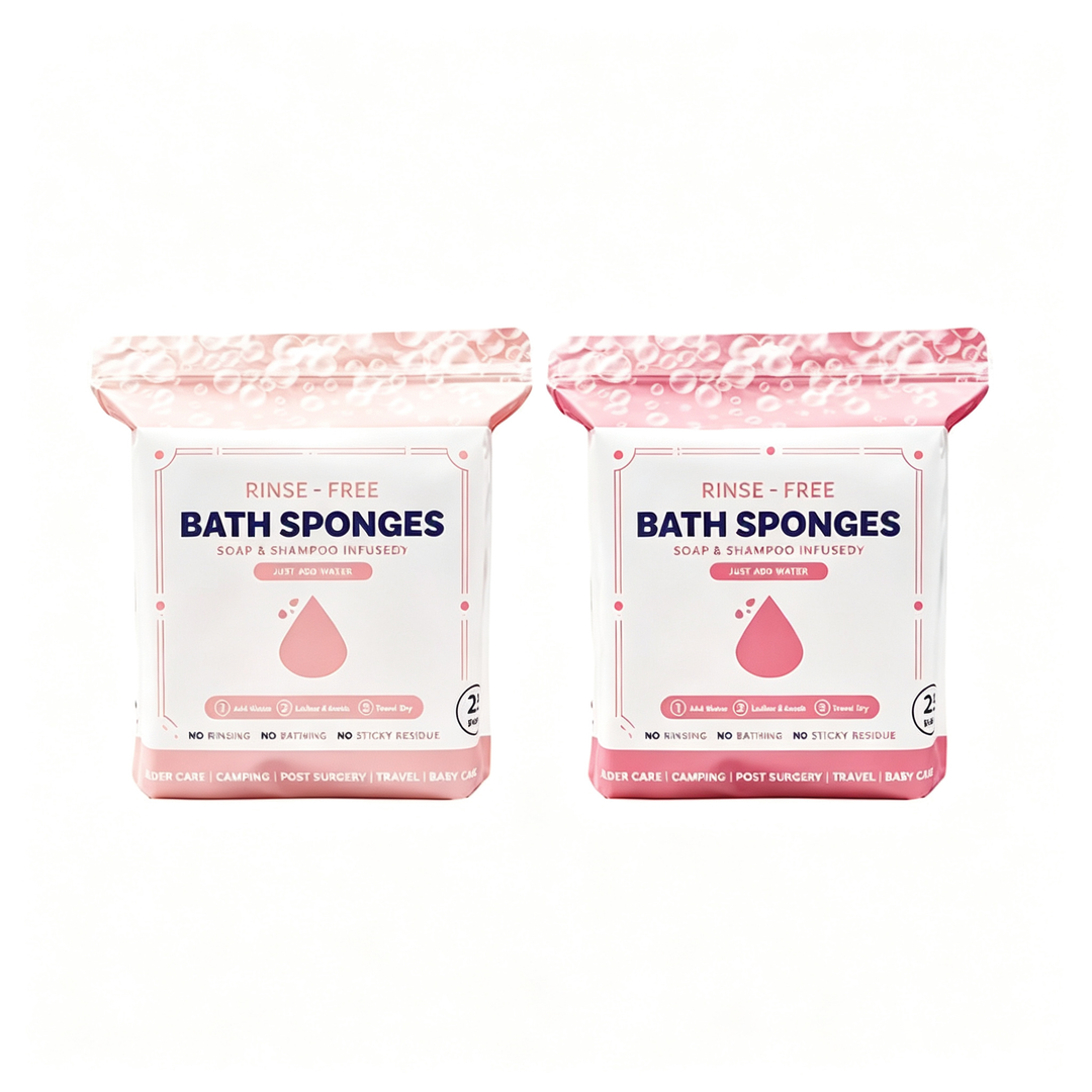 🏆Flash Sale⚡ 50K+  🌈Disposable Rinse-Free Bathing Wipes🧼