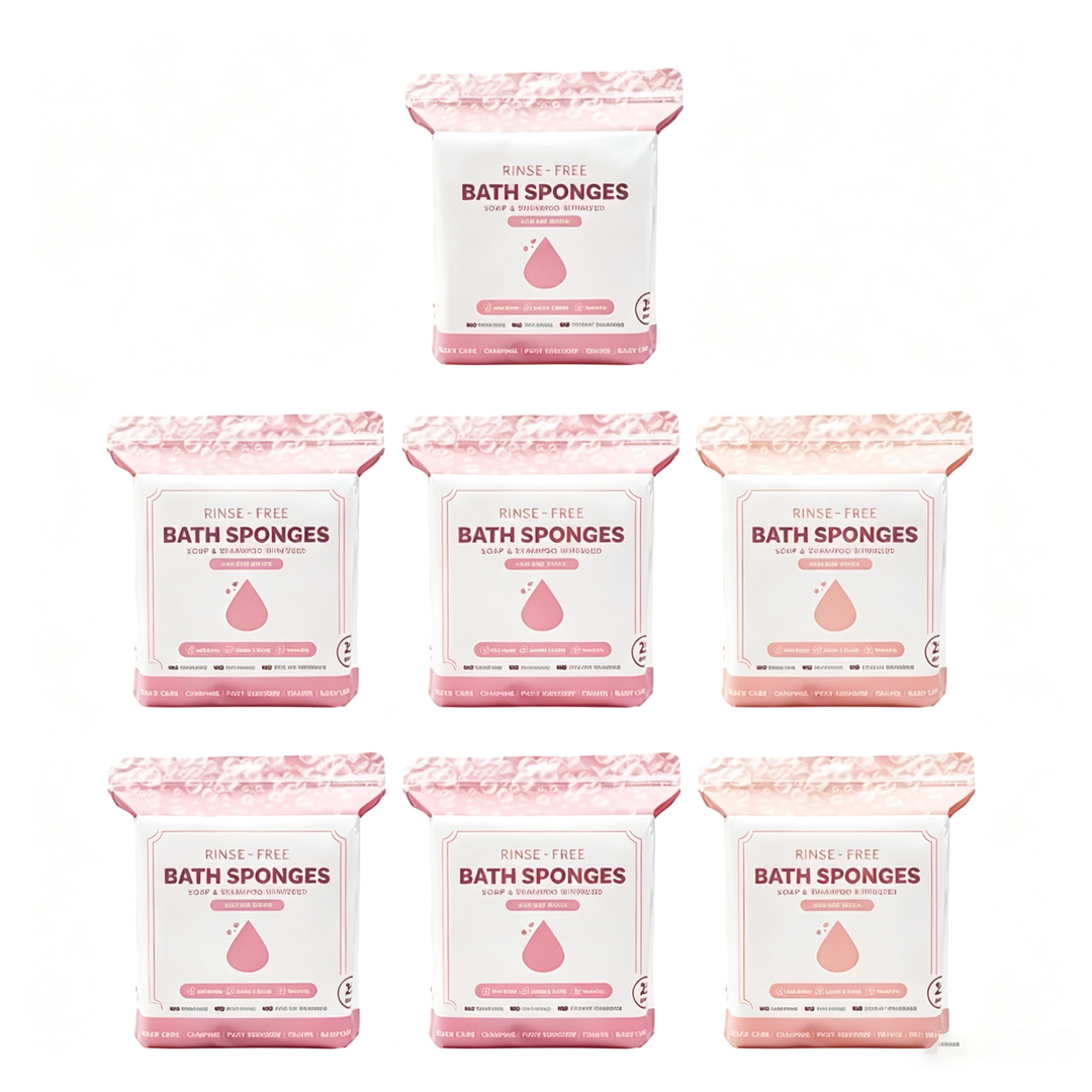🏆Flash Sale⚡ 50K+  🌈Disposable Rinse-Free Bathing Wipes🧼