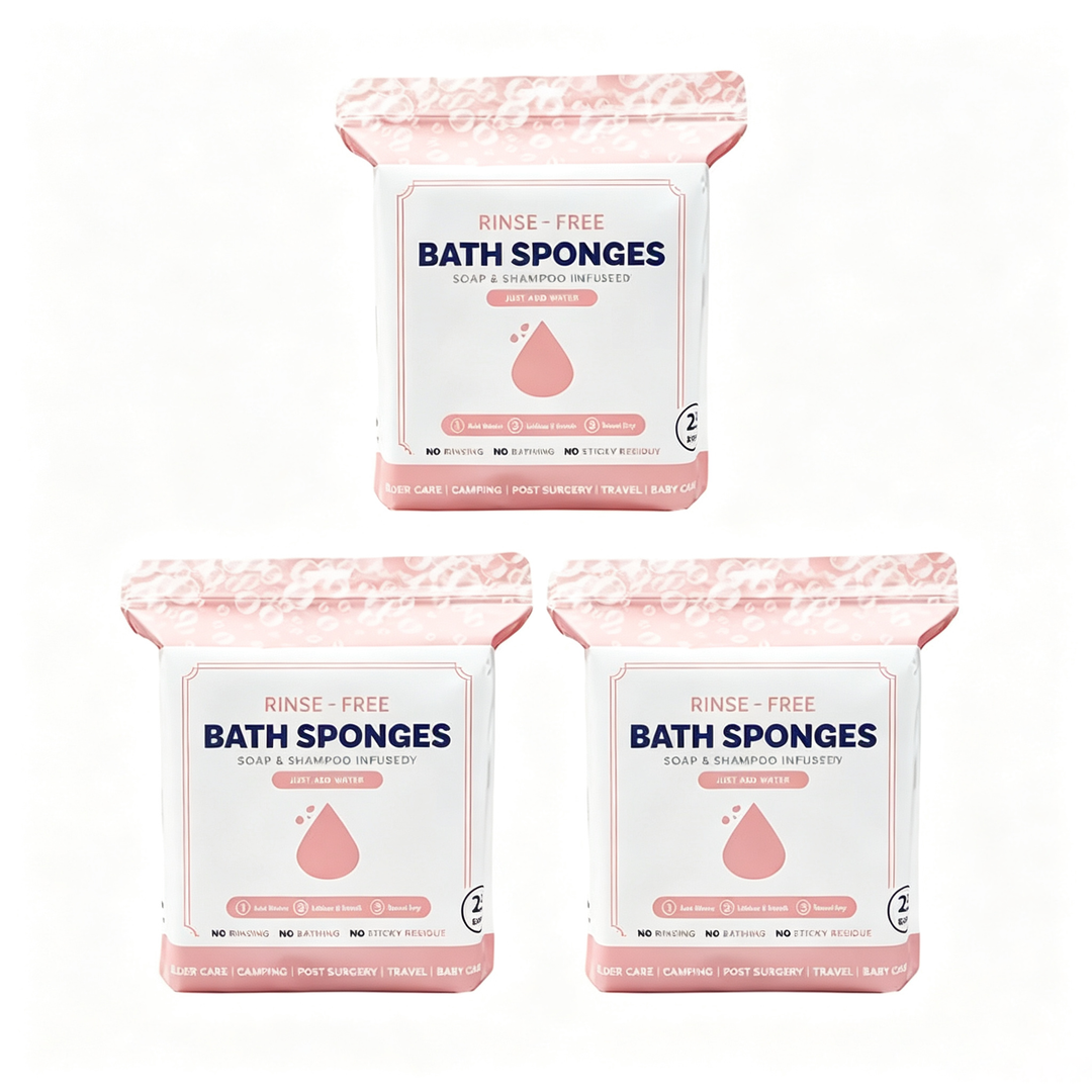 🏆Flash Sale⚡ 50K+  🌈Disposable Rinse-Free Bathing Wipes🧼