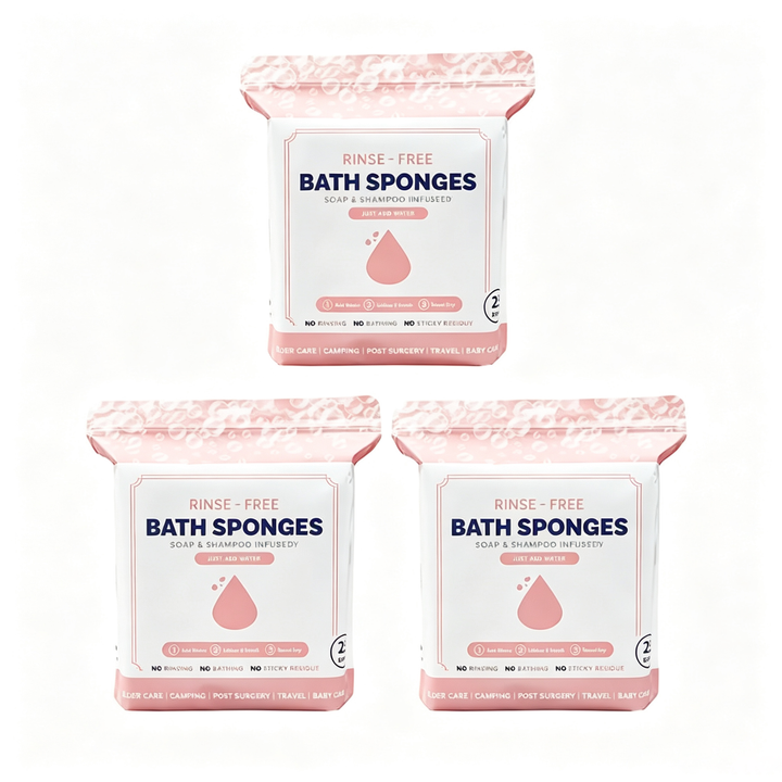 🏆Flash Sale⚡ 50K+  🌈Disposable Rinse-Free Bathing Wipes🧼