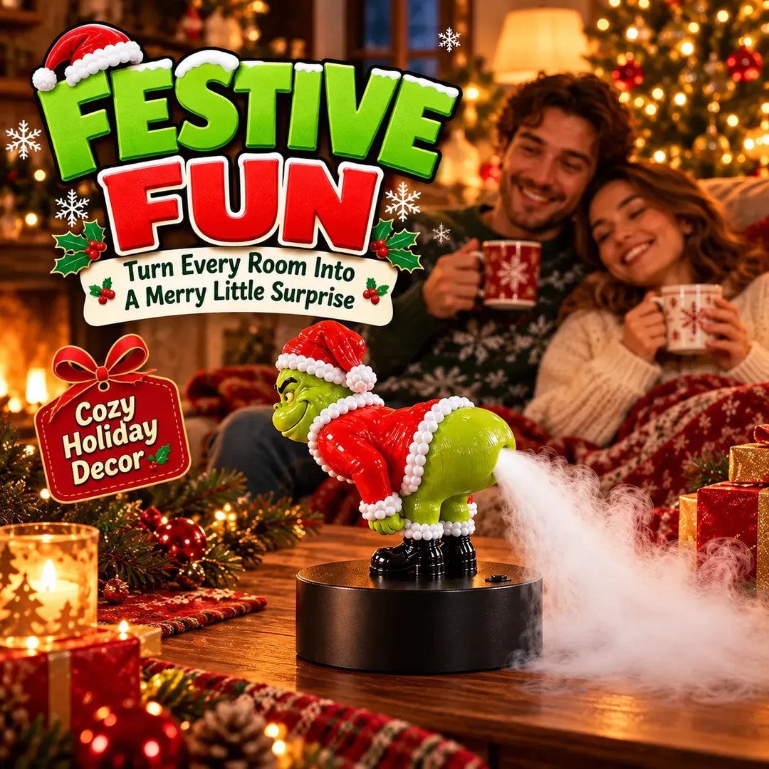 🎄 Christmas Gag Fart Diffuser: Novelty Desktop Humidifier