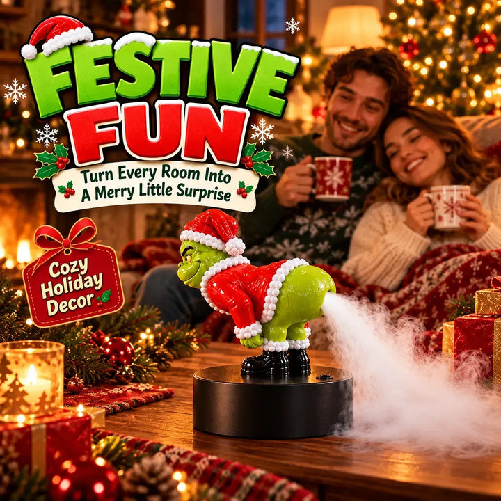 🎄 Christmas Gag Fart Diffuser: Novelty Desktop Humidifier