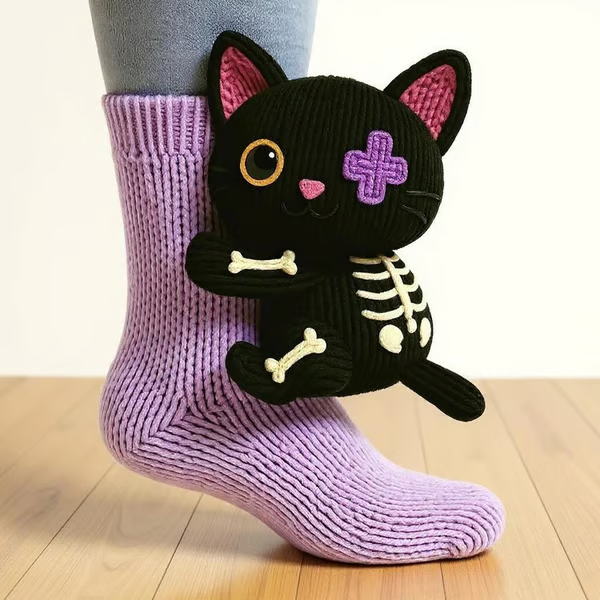 🎁Last Day Sale 49% OFF 🔥Cosy 3D Knit Animal Socks, Cute & Comfy for You or a Lovely Gift 💝