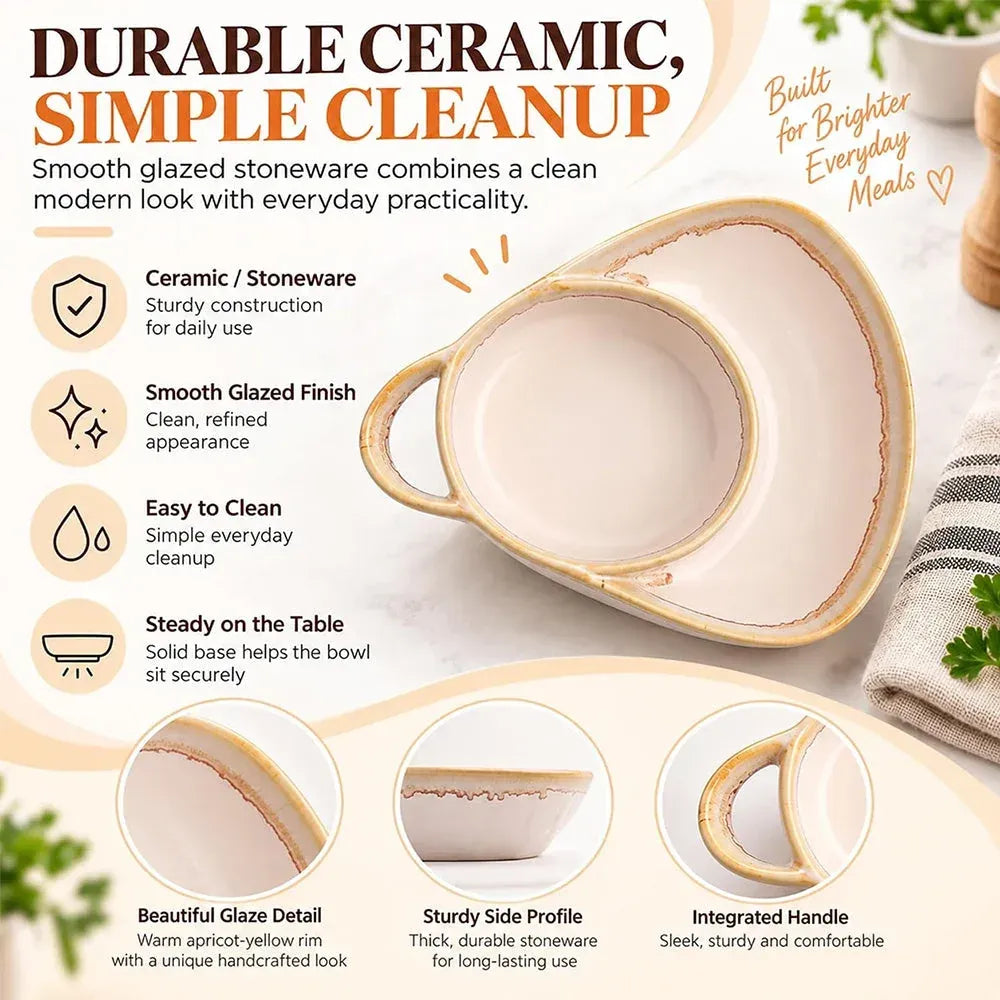 🍲Hot Sale 49%Off🔥Cosy Up with Rustic Ceramic Soup & Toasty Bowls ✨（BUY 2 FREE SHIPPING）