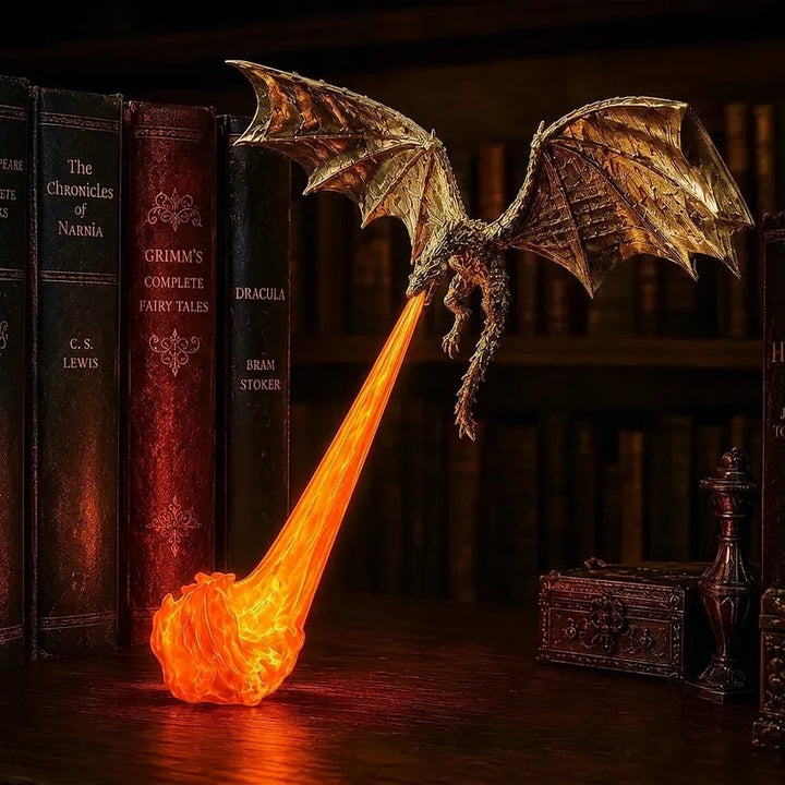 🔥LAST DAY 49% OFF🎁Flying Dragon Bookshelf Light 2026