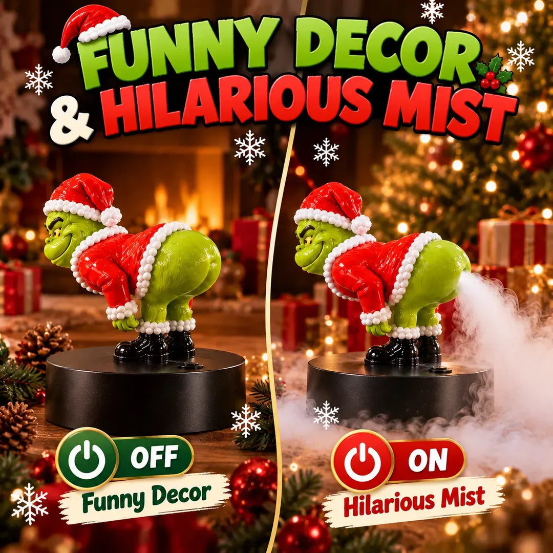 🎄 Christmas Gag Fart Diffuser: Novelty Desktop Humidifier