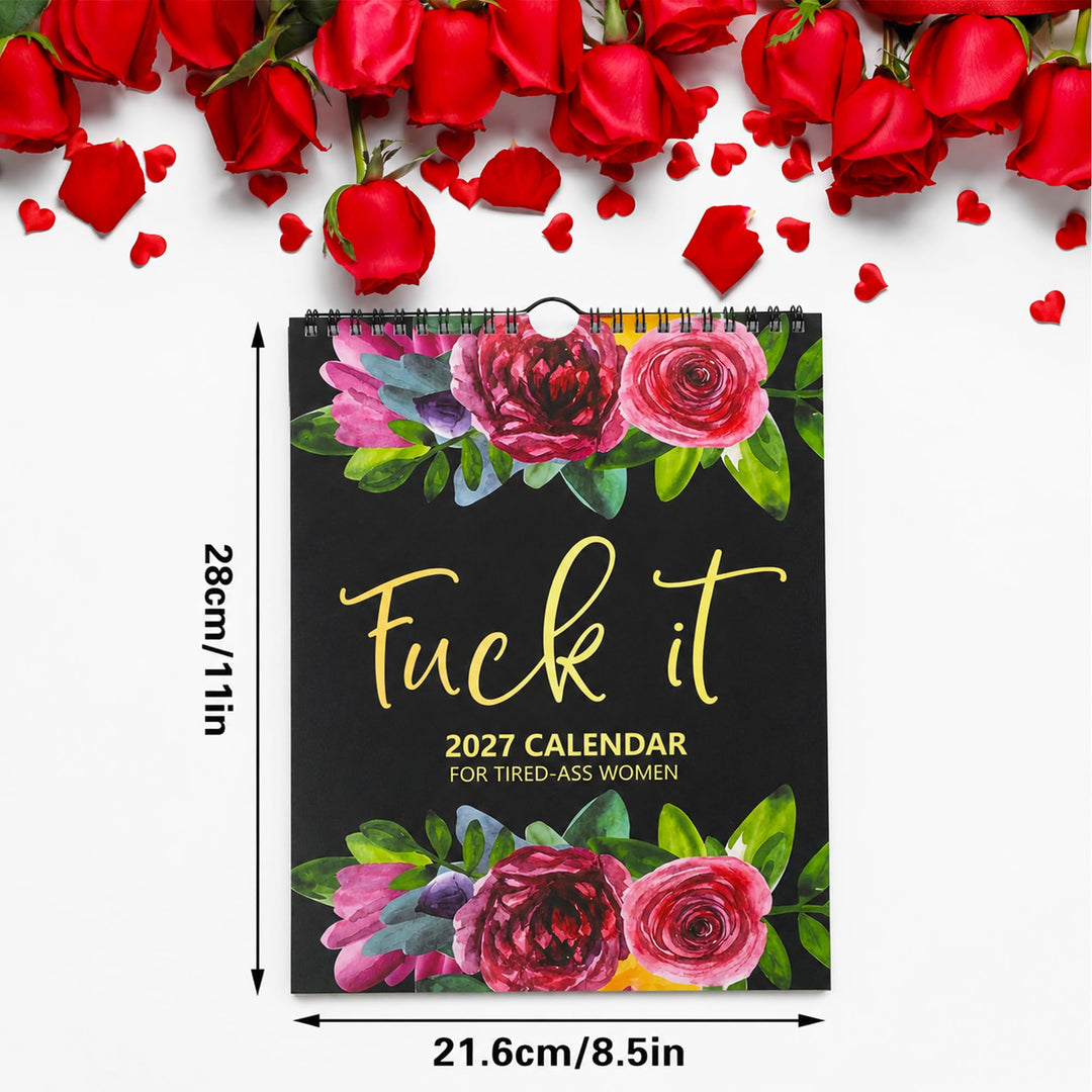 2027 Funny Swear Word Fuck It Calendar