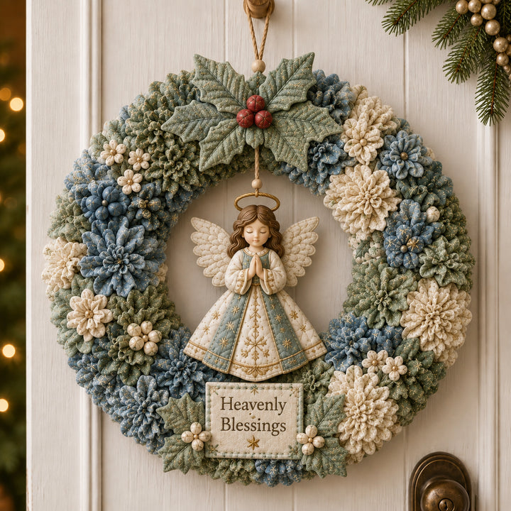 🔥49% Off Last Day - 🔥🎄 3D Fabric Poke Wreath DIY Kit2